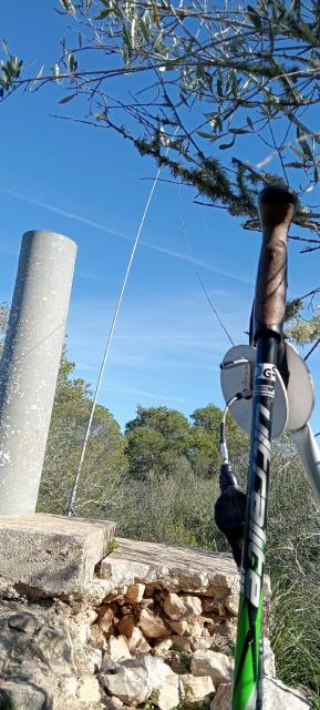 Haspel mit 20m Draht