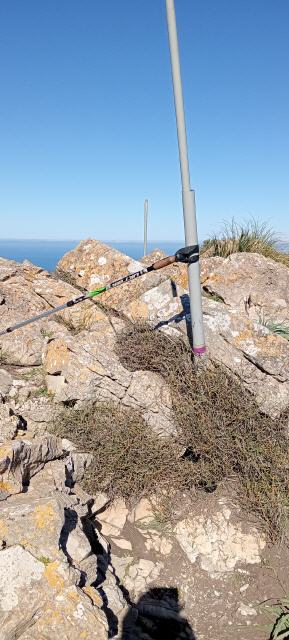 Behelfsantenne da winig Platz